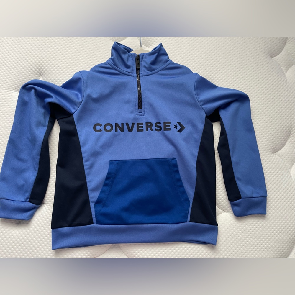 Converse Blue and Black Pullover